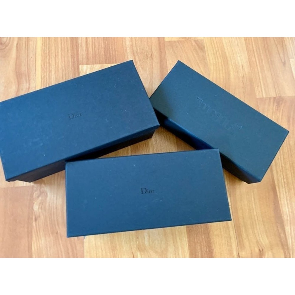 Bundle of 3 original sunglasses boxes
